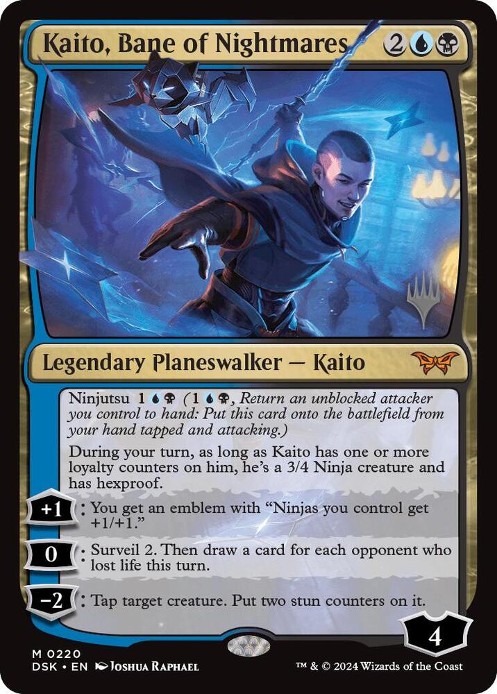 Kaito, Bane of Nightmares - 220: Promo Pack: Duskmourn: House of Horror