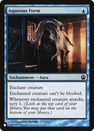 Aqueous Form - 39/249: The List Reprints
