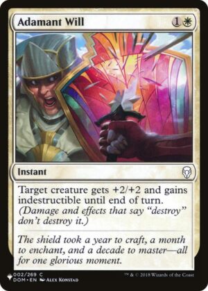 Adamant Will - 002/269: The List Reprints