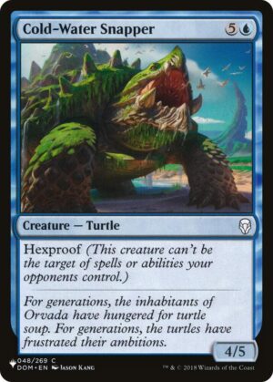 Cold-Water Snapper - 048/269: The List Reprints