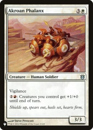 Akroan Phalanx - 2/165: The List Reprints