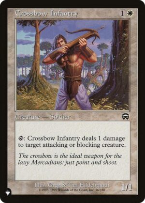 Crossbow Infantry - 16/350: The List Reprints