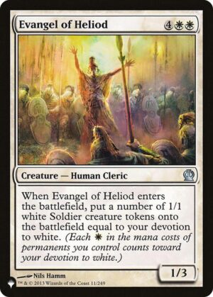 Evangel of Heliod - 11/249: The List Reprints