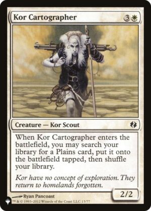 Kor Cartographer - 13/77: The List Reprints