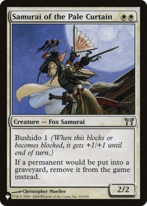 Samurai of the Pale Curtain - 43/306: The List Reprints