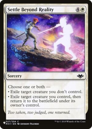 Settle Beyond Reality - 027/254: The List Reprints