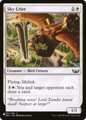 Sky Crier - 031/281: The List Reprints