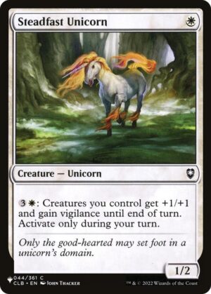 Steadfast Unicorn - 044/361: The List Reprints