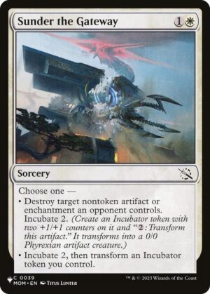 Sunder the Gateway - 0039: The List Reprints