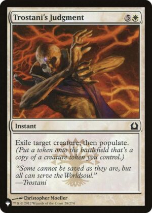 Trostani's Judgment - 28/274: The List Reprints