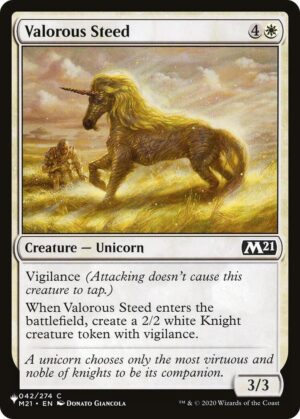 Valorous Steed - 042/274: The List Reprints