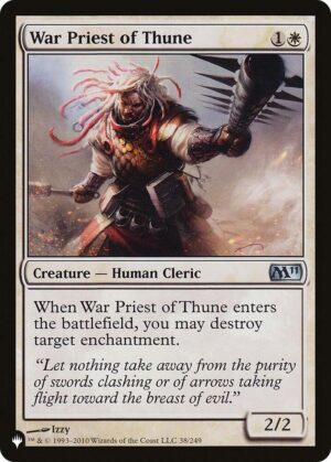 War Priest of Thune - 38/249: The List Reprints