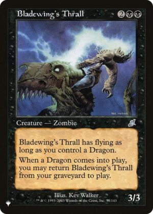 Bladewing's Thrall - 55/143: The List Reprints