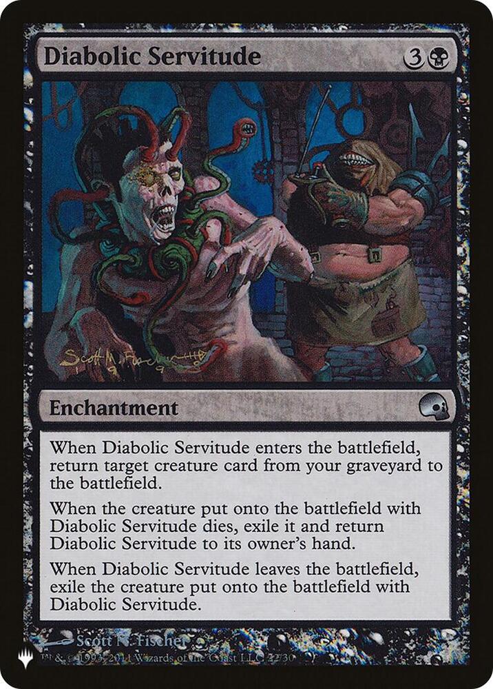 Diabolic Servitude - 22/30: The List Reprints