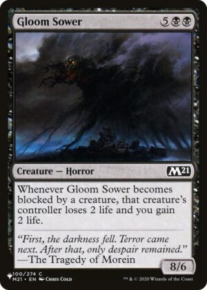 Gloom Sower - 100/274: The List Reprints