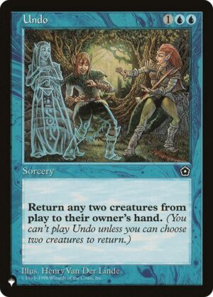 Undo: The List Reprints