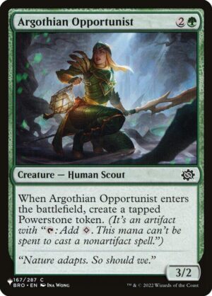 Argothian Opportunist - 167/012: The List Reprints