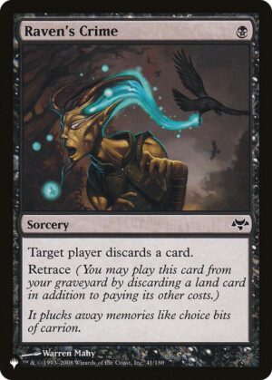 Raven's Crime - 41/180: The List Reprints