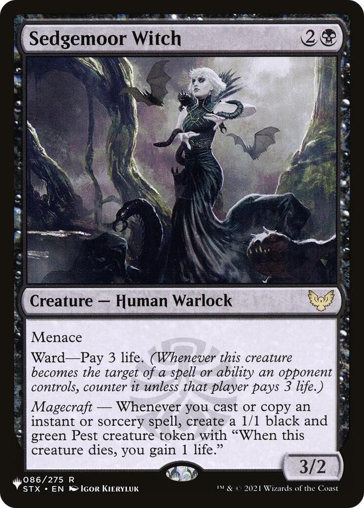 Sedgemoor Witch - 086/275: The List Reprints