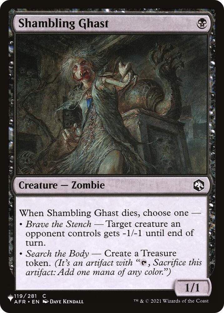 Shambling Ghast - 119/281: The List Reprints