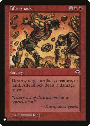 Aftershock: The List Reprints