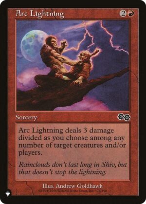Arc Lightning - 174/350: The List Reprints