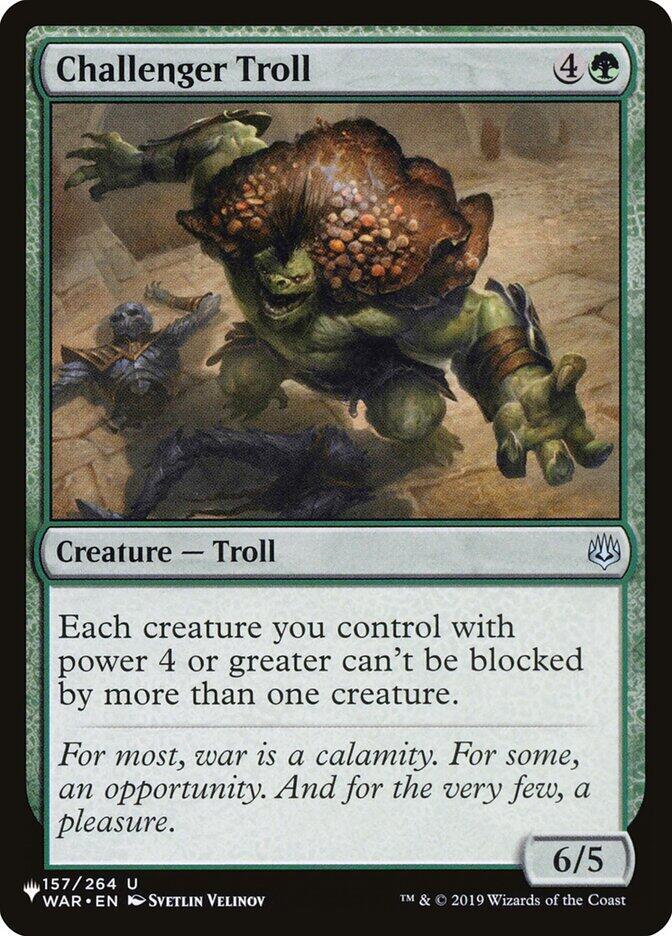 Challenger Troll - 157/264: The List Reprints