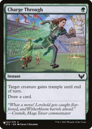 Charge Through - 124/275: The List Reprints