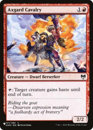 Axgard Cavalry - 121/285: The List Reprints