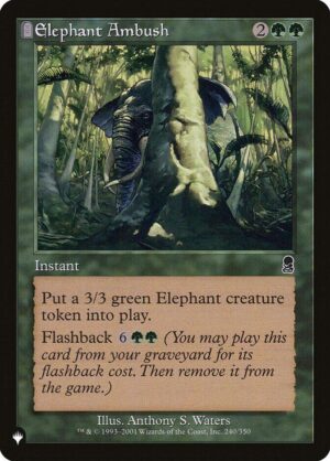 Elephant Ambush - 240/350: The List Reprints