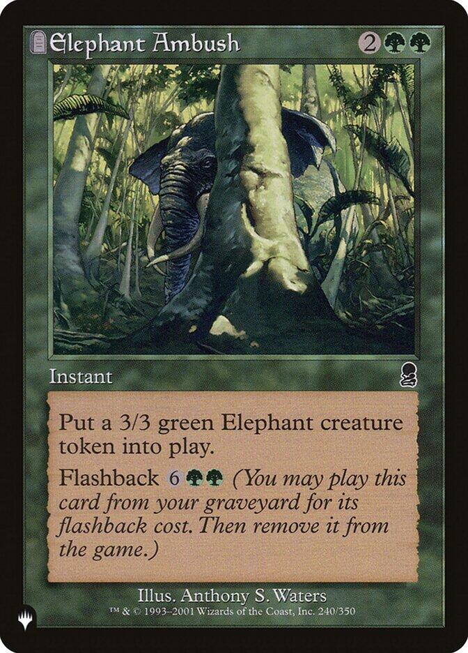Elephant Ambush - 240/350: The List Reprints