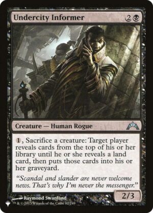 Undercity Informer - 82/249: The List Reprints