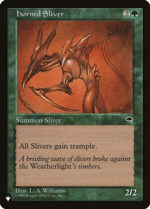 Horned Sliver: The List Reprints