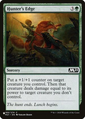 Hunter's Edge - 189/274: The List Reprints