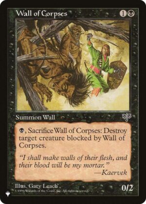 Wall of Corpses: The List Reprints