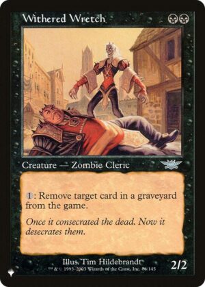 Withered Wretch - 86/145: The List Reprints