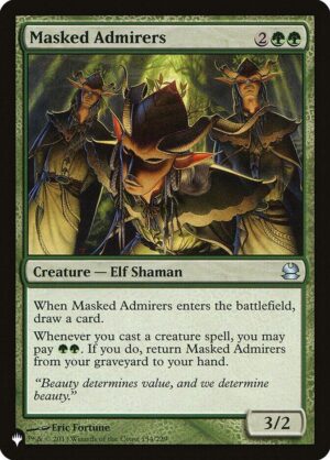 Masked Admirers - 154/229: The List Reprints