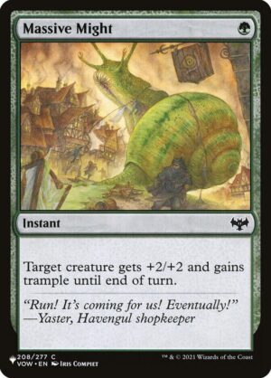 Massive Might - 208/277: The List Reprints