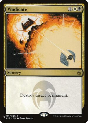 Vindicate - 219/249: The List Reprints