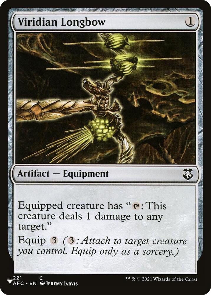 Viridian Longbow - 221/062: The List Reprints