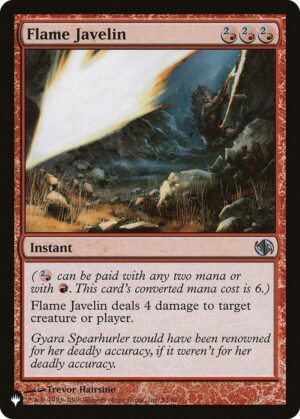 Flame Javelin - 53/62: The List Reprints