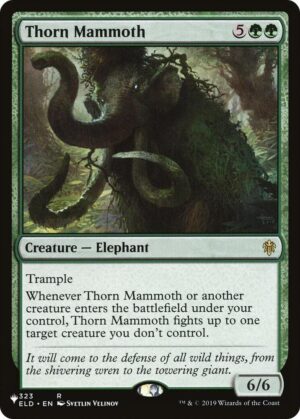 Thorn Mammoth - 323/269: The List Reprints