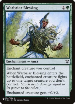 Warbriar Blessing - 204/254: The List Reprints