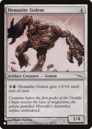 Hematite Golem - 185/306: The List Reprints