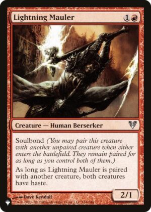 Lightning Mauler - 144/244: The List Reprints