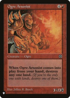 Ogre Arsonist: The List Reprints