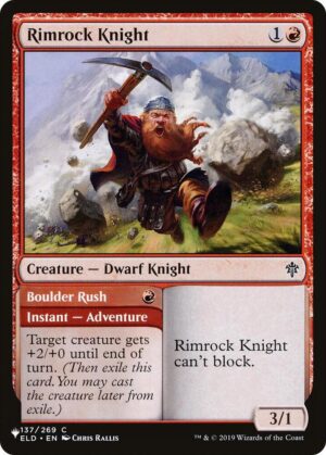 Rimrock Knight - 137/269: The List Reprints