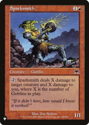 Sparksmith - 235/350: The List Reprints