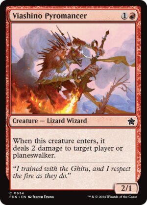 Viashino Pyromancer - 634: Foundations