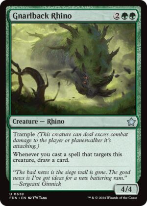 Gnarlback Rhino - 638: Foundations